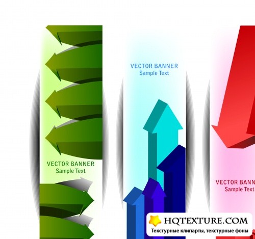     | New abstract stylish banners vector