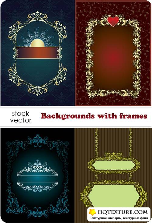   - Backgrounds with frames
