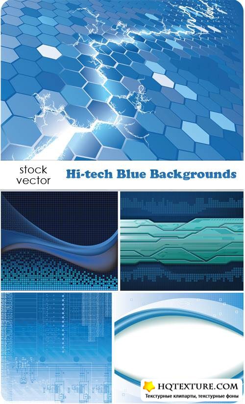   - Hi-tech Blue Backgrounds