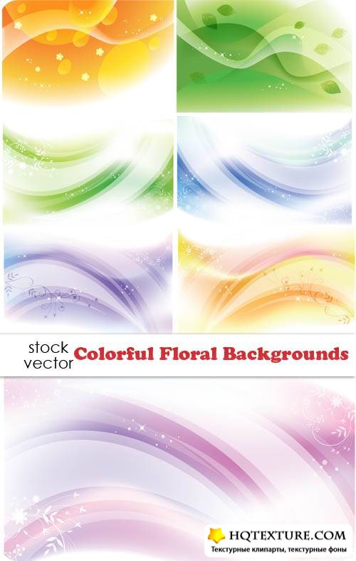   - Colorful Floral Backgrounds