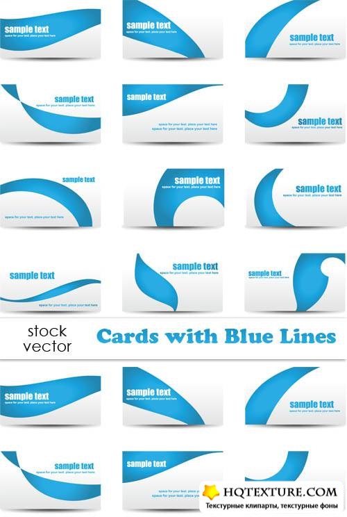   - Cards with Blue Lines