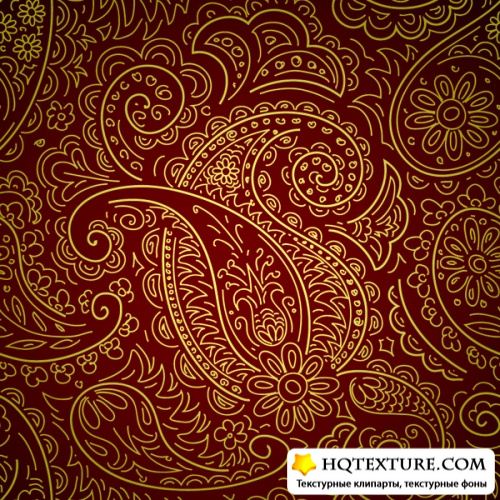 Damask Wallpapers - vector backgrounds