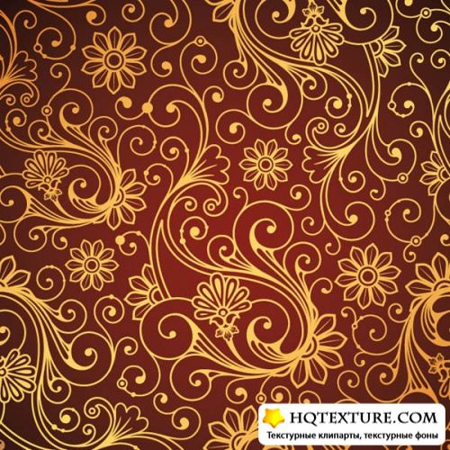 Damask Wallpapers - vector backgrounds