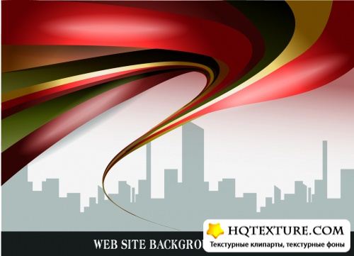 Abstract Website Backgrounds Vector