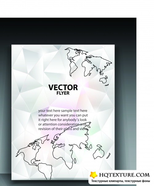     5 | Business flyer or cover design vector set 5  