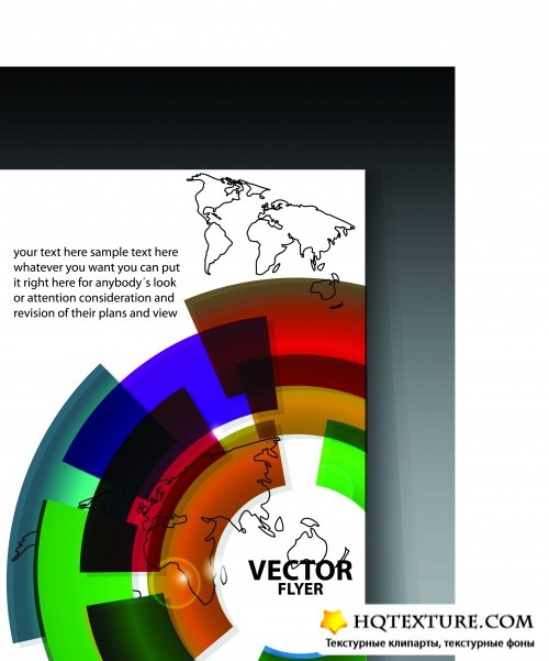     5 | Business flyer or cover design vector set 5  