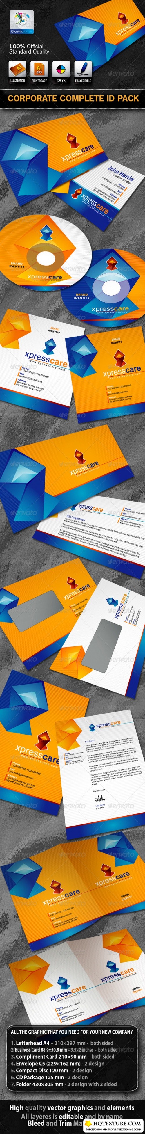 DX Xpress Care Business Corporate ID Pack + Logo