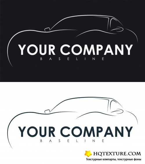 Stock: Logo automobile and backgrounds