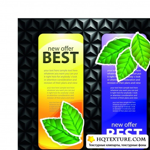   | Glossy shopping web banner vector  