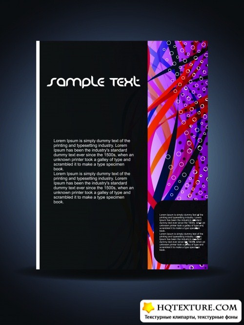      | Presentation of creative flyer and cover brochure vector
