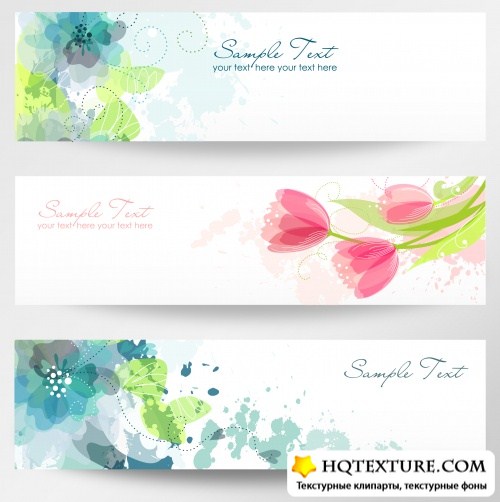 Flower banners 5