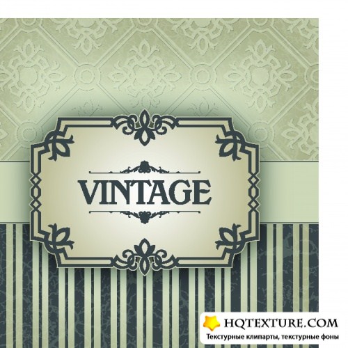    | Vintage style vector backgrounds