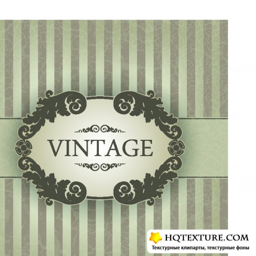    | Vintage style vector backgrounds
