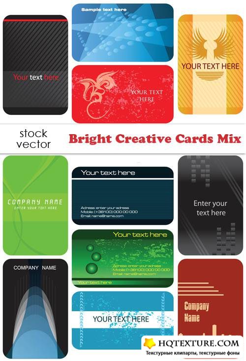   - Bright Creative Cards Mix 