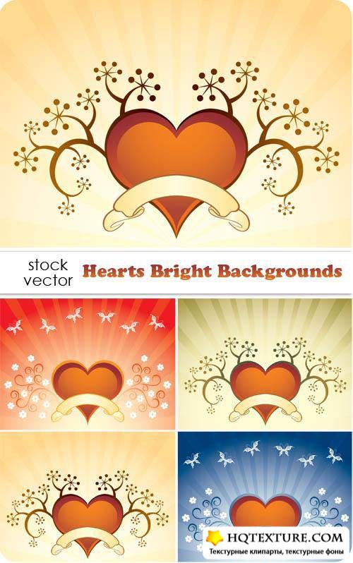   - Hearts Bright Backgrounds 