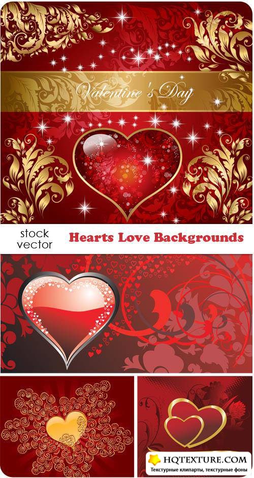   - Hearts Love Backgrounds