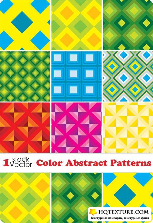 Color Abstract Patterns Vector