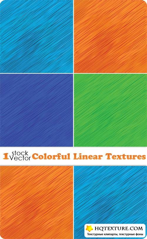 Colorful Linear Textures Vector