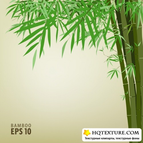    | Background with a bamboo