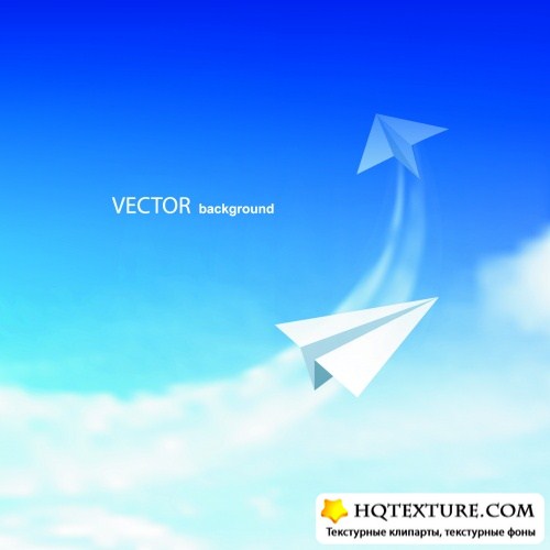 Blue Sky Backgrounds Vector