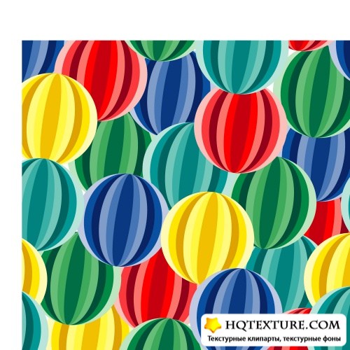 Background with multicolored balls