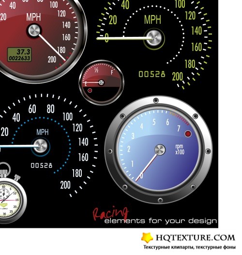 Speedometer background