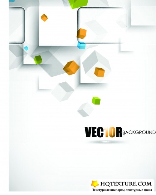    02 | Abstract vector background set 02