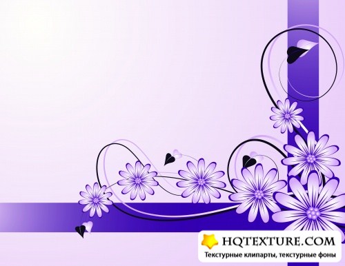 Stock: ABSTRACT FRESH FLORAL BACKGROUND