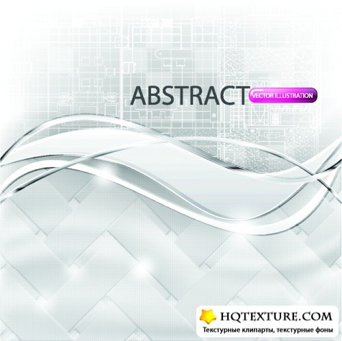 Abstract White Backgrounds Vector