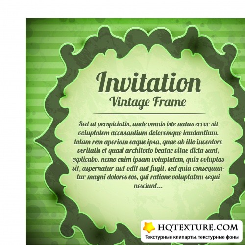     | Old paper greeting card vector
