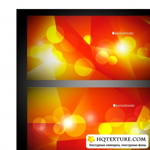   15 | Bright banners abstract vector set 15