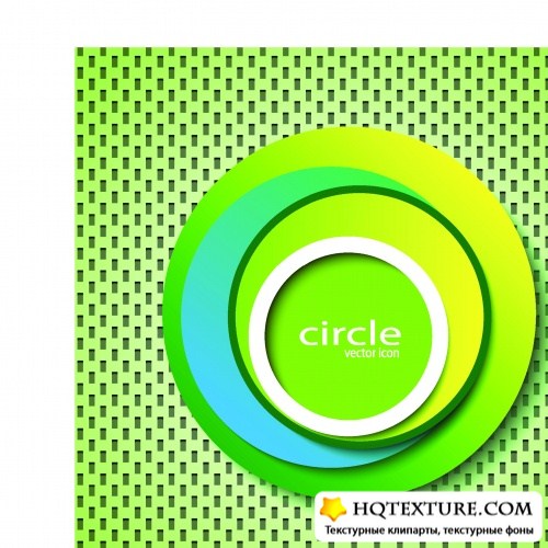       | Triangle and circle abstract cover logo vector