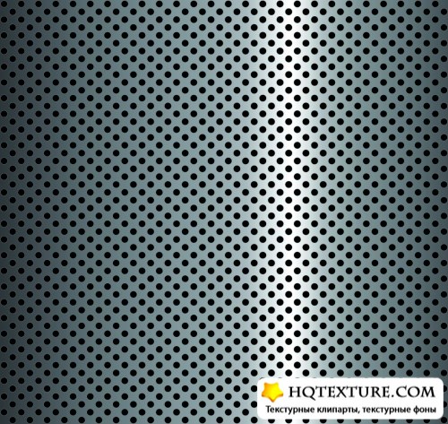 Metallic Backgrounds Vector Collection
