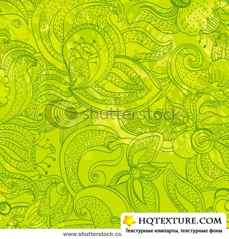      | Seamless texture with flowers vector 