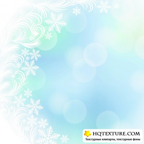 Pastel Winter Backgrounds Vector