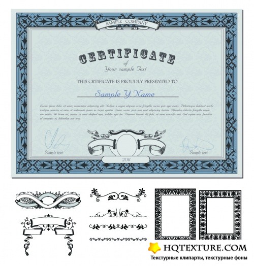 Certificate & Diploma Vector Collection