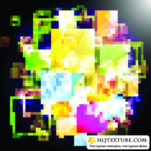     | Abstract background of vector objects