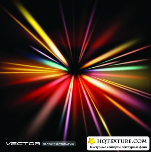    | Abstract glowing vector background