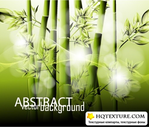 Abstract bamboo background