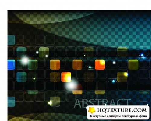 Abstract vector background set 03 