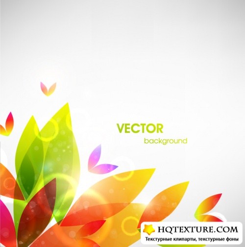 Color Spring Backgrounds Vector