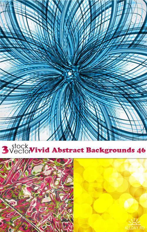 Vectors - Vivid Abstract Backgrounds 46