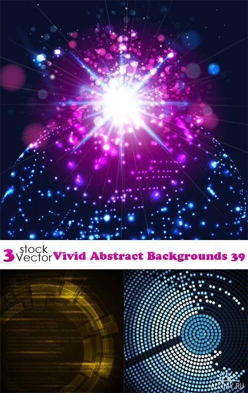 Vectors - Vivid Abstract Backgrounds 39