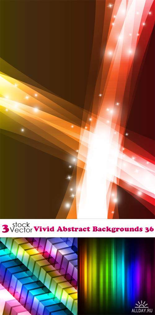 Vectors - Vivid Abstract Backgrounds 36