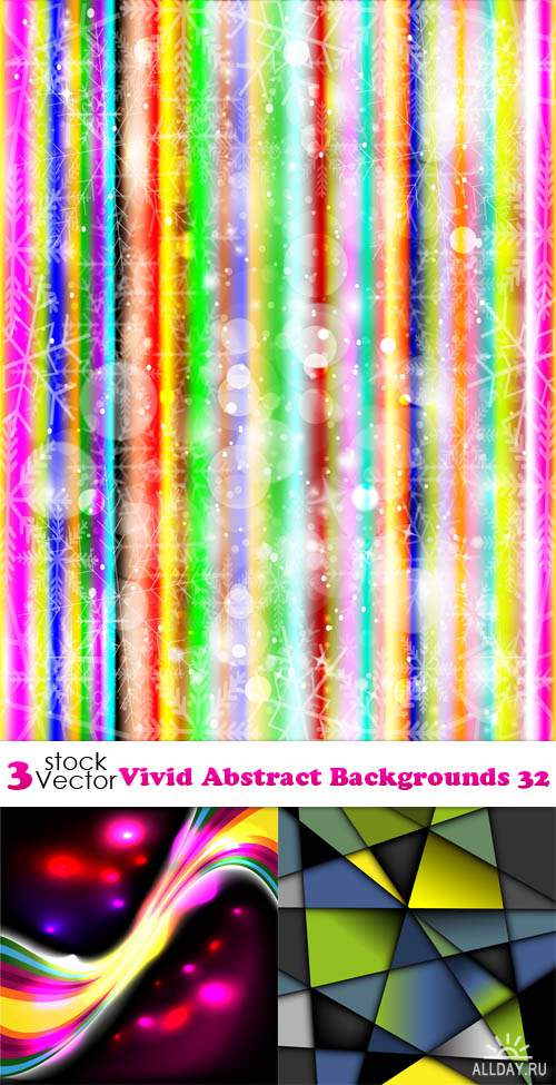 Vectors - Vivid Abstract Backgrounds 32