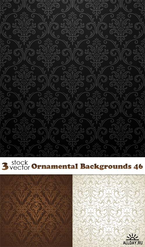 Vectors - Ornamental Backgrounds 46