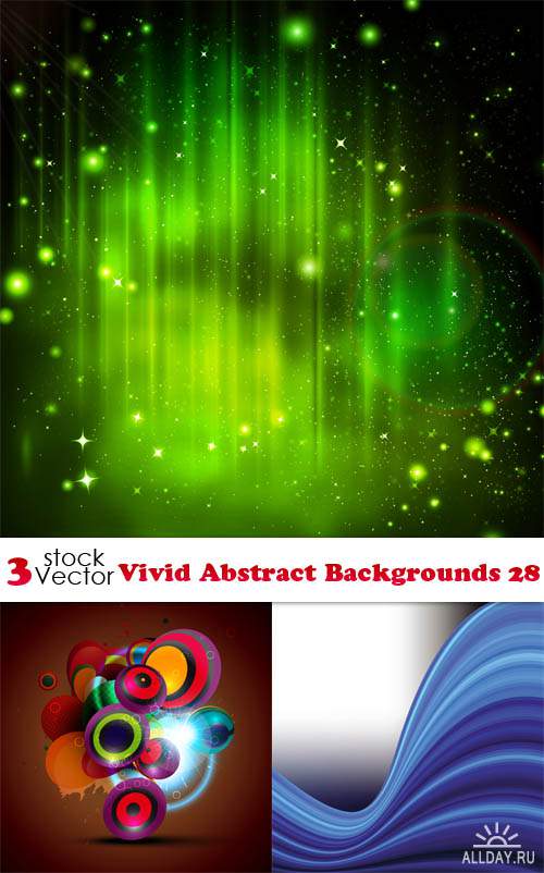 Vectors - Vivid Abstract Backgrounds 28