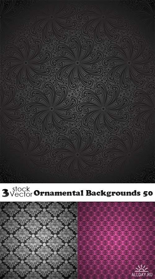 Vectors - Ornamental Backgrounds 50