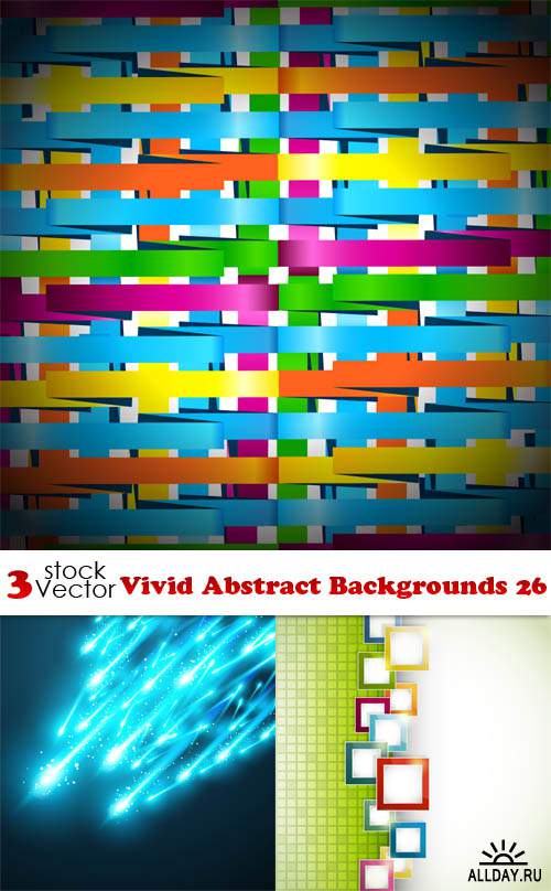 Vectors - Vivid Abstract Backgrounds 26