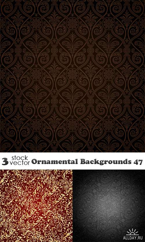 Vectors - Ornamental Backgrounds 47